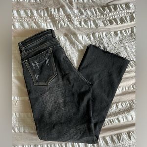 Black Flared Jeans
